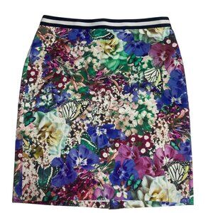 Tommy Hilfiger Womens Floral‎ Print Pencil Skirt Size 6
